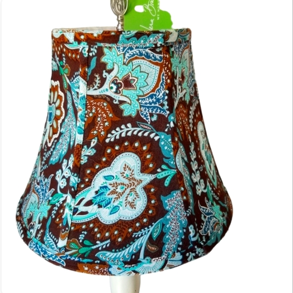 Vera Bradley Java Blue Shabby Chic Table Lamp - Picture 2 of 8